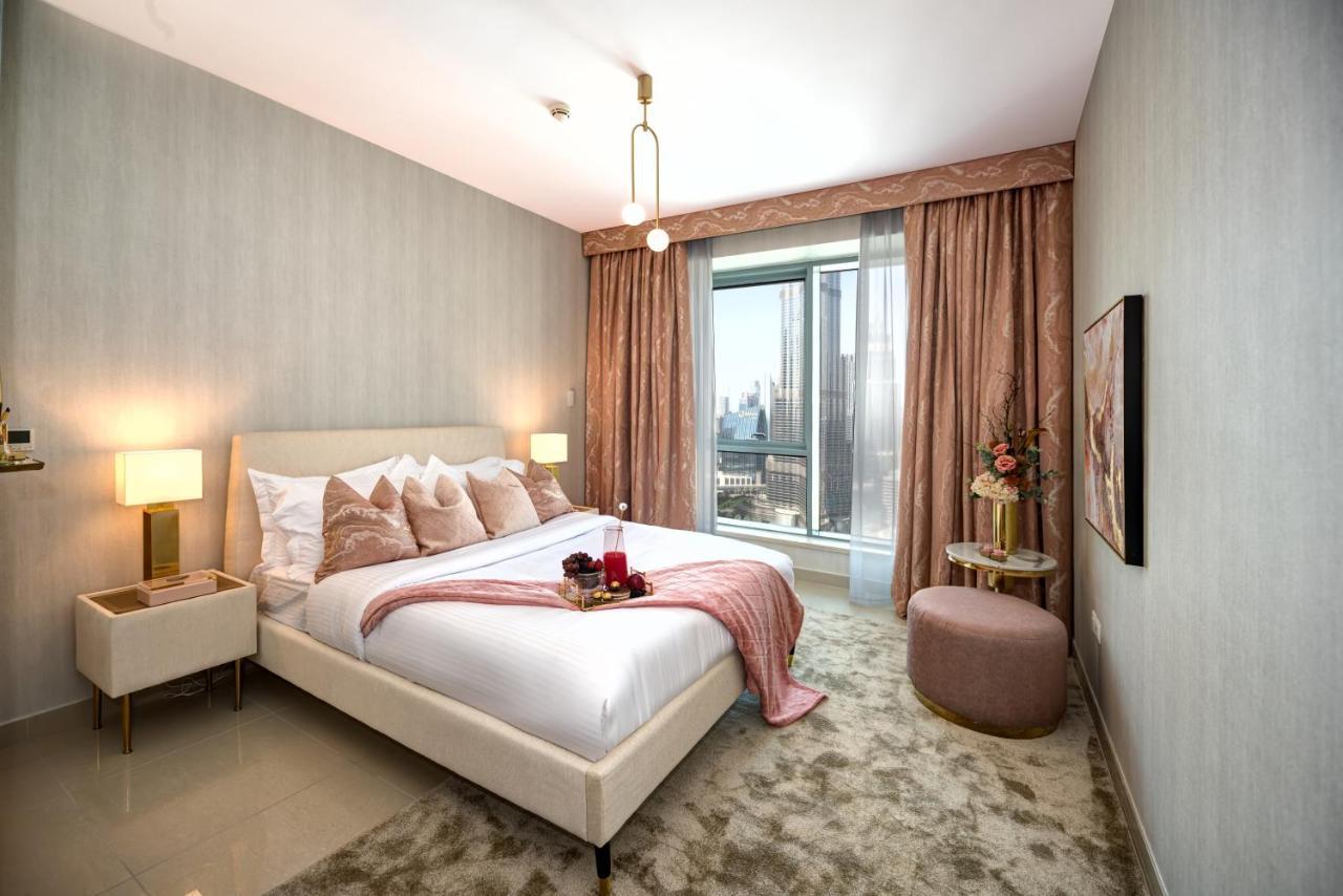 Durrani Homes - Designer 2Br Apt With Stunning Burj Khalifa And Fountain View Дубай Экстерьер фото